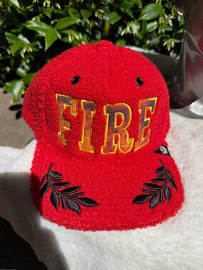 Goorin Bros Hot Fire! Red Snapback Hat Trucker Cap - One Size